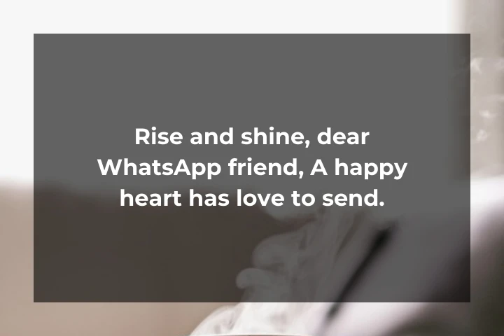 Good Morning Shayari In English 21
